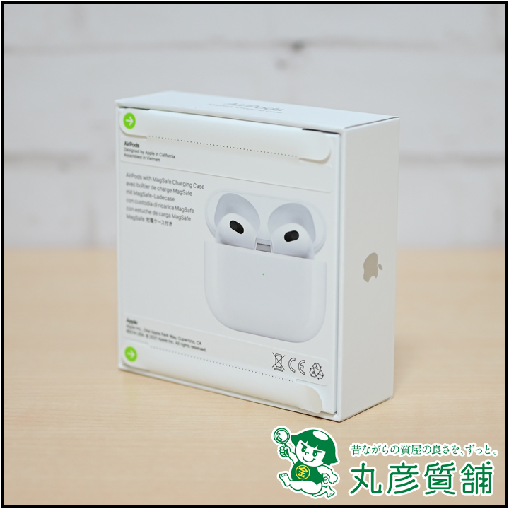 イヤホン Apple AirPods MME73J/A 3rd generation - 丸彦質舗〜尼崎 