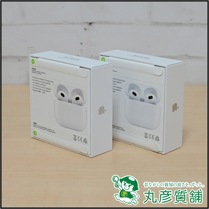イヤホン Apple AirPods MME73J/A 3rd generation - 丸彦質舗〜尼崎 