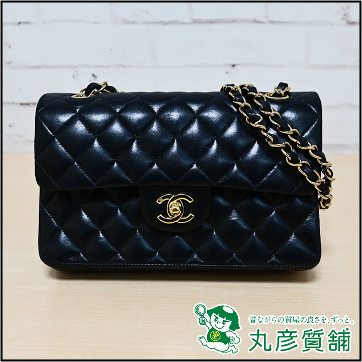 1円【最高級品】 CHANEL シャネル マトラッセ ラムスキン ショルダーバッグ チェーン ダブルフラップ ゴールド金具 ココマーク ブラウン 茶 1円最高級CHANEL シャネル マトラッセ ラムスキン ショルダー
